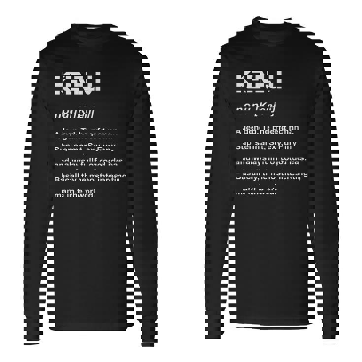 ケンジ ネームシャツ 長袖Tシャツ