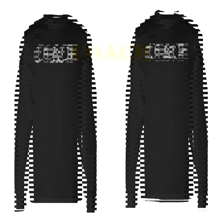 コーチ 迷彩 アーミー 長袖Tシャツ