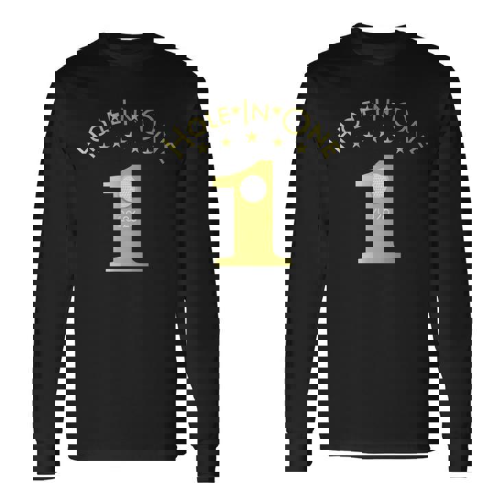 ゴルファーのためのゴルフホールインワン2026スポーツテーマゴルフデザイン Hole In One 2026 長袖Tシャツ