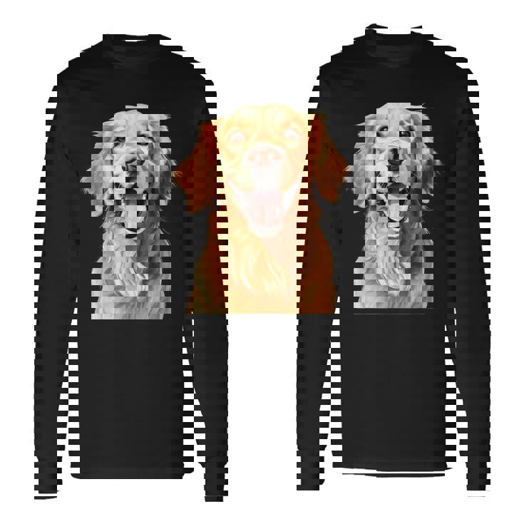 ゴールデンレトリバー グッドボーイ 長袖Tシャツ