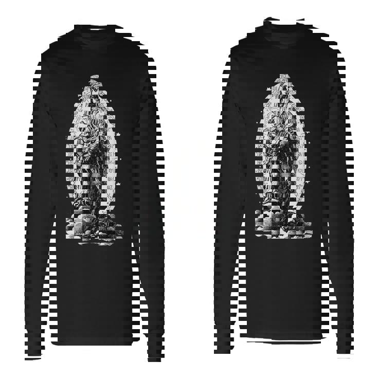 サンクタ・マリア ヴィクトリア 聖母マリア カトリック 長袖Tシャツ