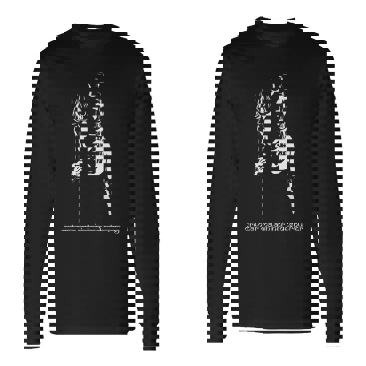 シヴァ神 フォーム クリエイター メンテナンス 駆逐艦 長袖Tシャツ