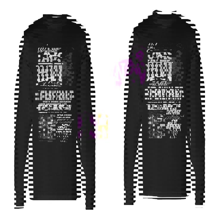 ジェームス・ブラウン・フェア・ヘイブン・アリーナ 長袖Tシャツ