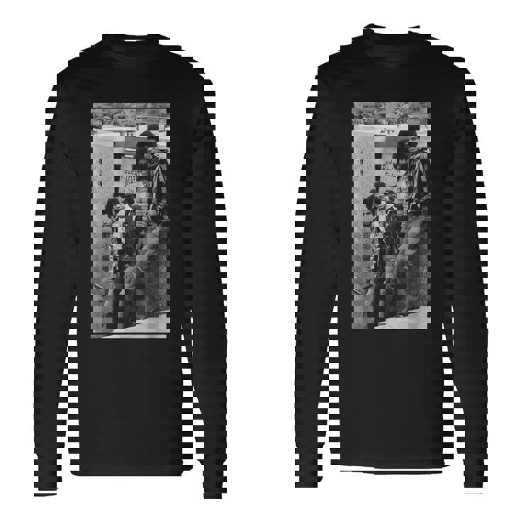 ジャクソン5ポップグループ マイケル・ジャクソン ロンドン 1977 長袖Tシャツ