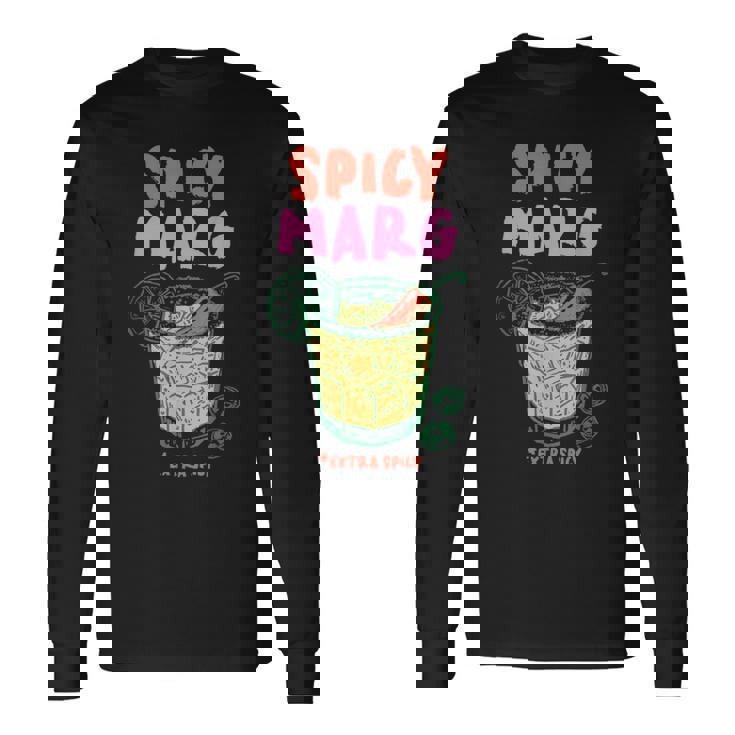スパイシーマーグ エクストラスパイシーマルガリータカクテル 長袖Tシャツ