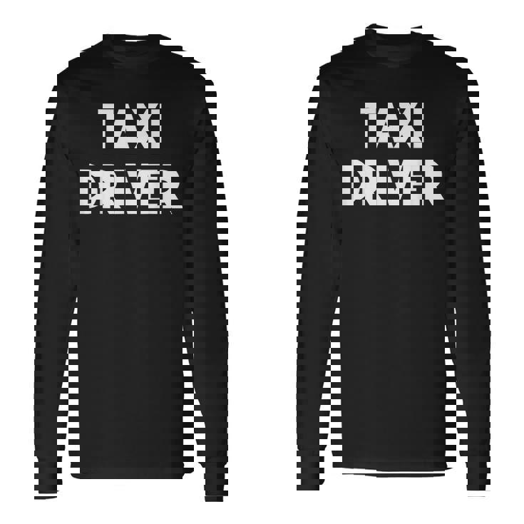 タクシードライバー 長袖Tシャツ
