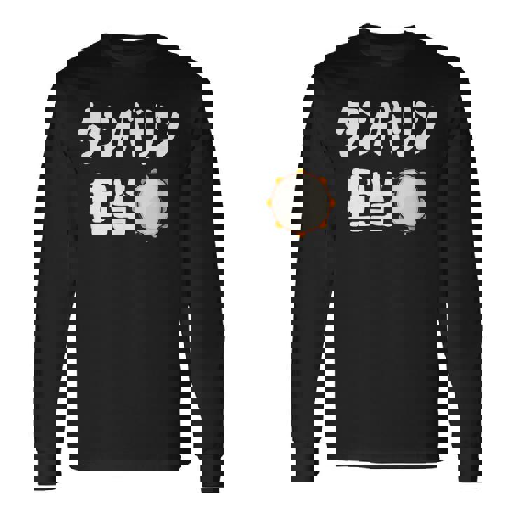 タンバリン担当 カラオケ好き 歌好き パーティー好き ジョーク 趣味 カラオケ タンバリン おもしろ ネタ 長袖Tシャツ