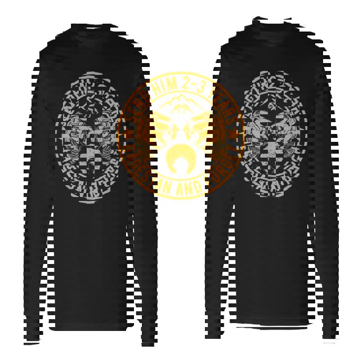 ダゲスタンに23年送り、Mmaレスリングミームを忘れてください。 長袖Tシャツ