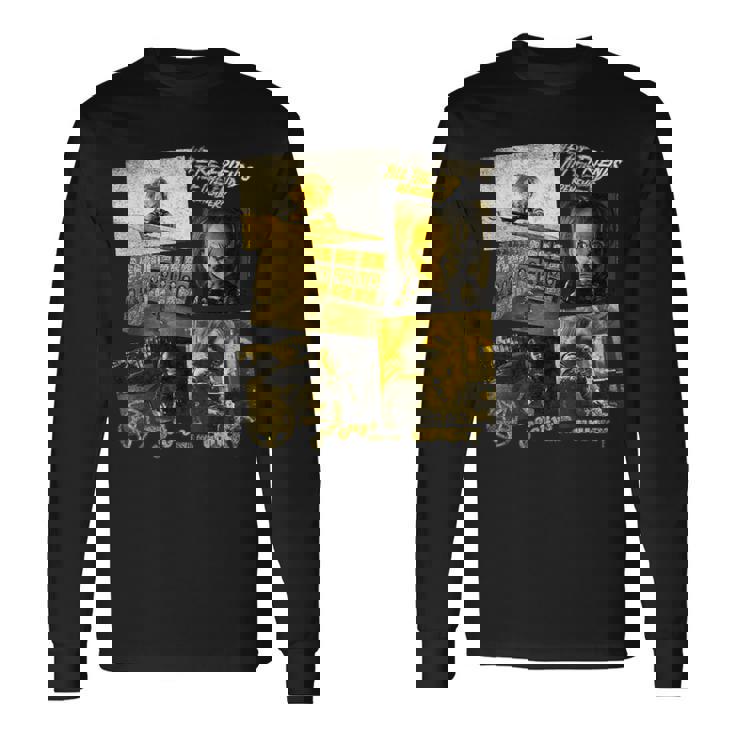 チャッキー Golden Horror Panels Retro 長袖Tシャツ