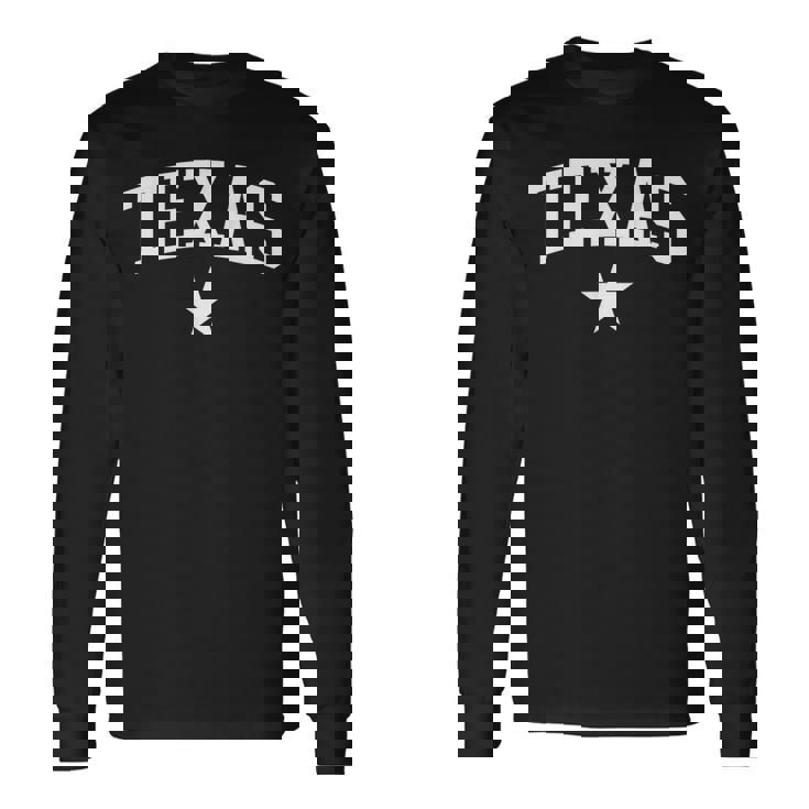 テキサス州立大学からのテキサスホームヴィンテージテキサスギフト。 長袖Tシャツ
