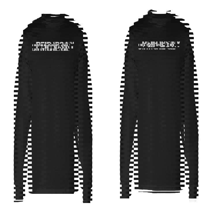 テクノ・ハードコア Uptempoibes ギャバー スピードコア 長袖Tシャツ