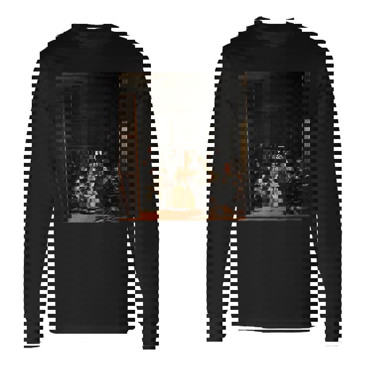 ディエゴ・ベラスケス-ラス・メニーナス 長袖Tシャツ