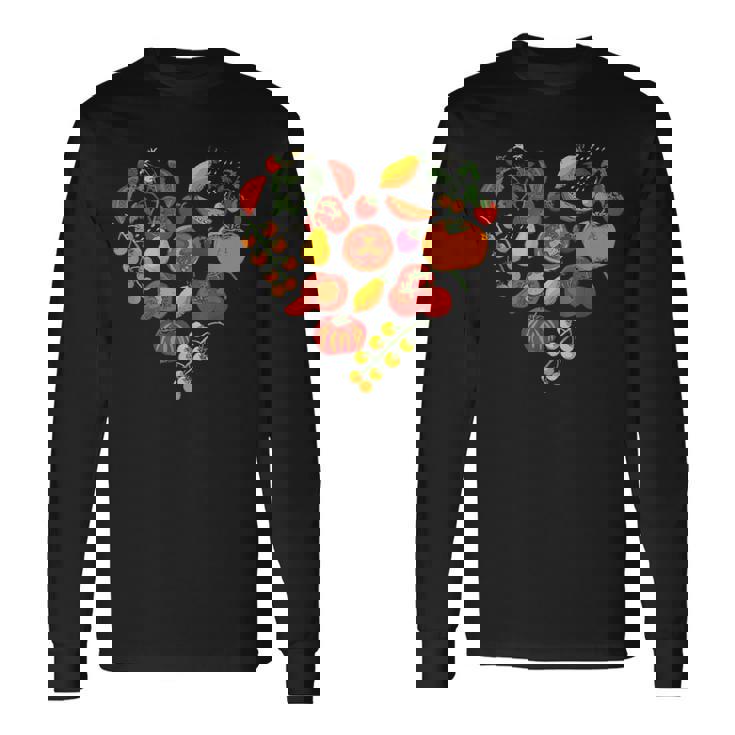 トマトラブ 野菜園芸 トマト 長袖Tシャツ