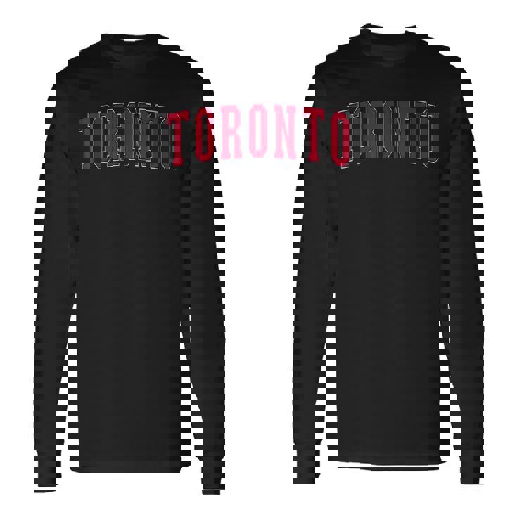 トロント カナダ 恋人 カナダのバケーション お土産 トロント 長袖Tシャツ