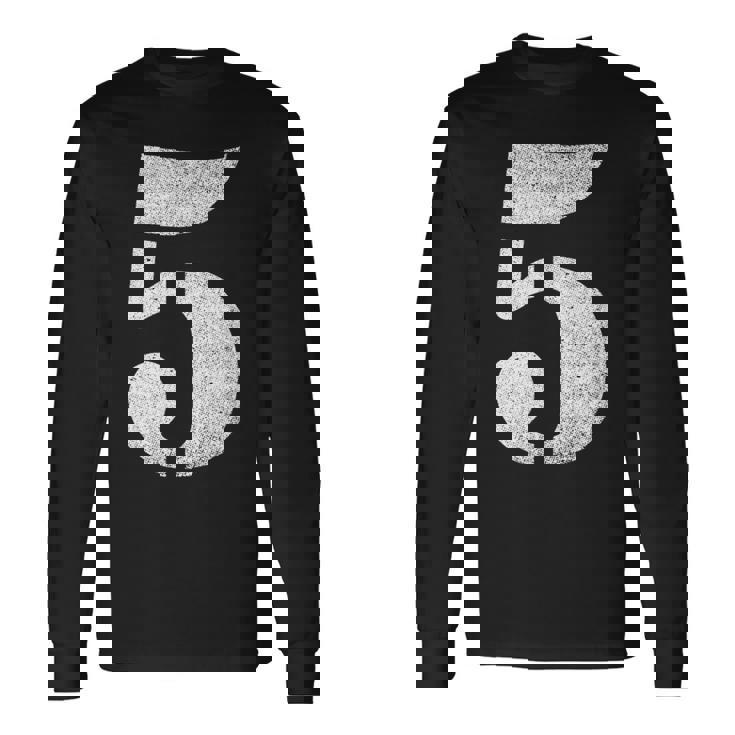 ナンバー5 長袖Tシャツ