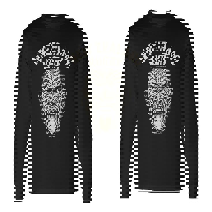 ニュージーランドラグビー マオリハカ 長袖Tシャツ