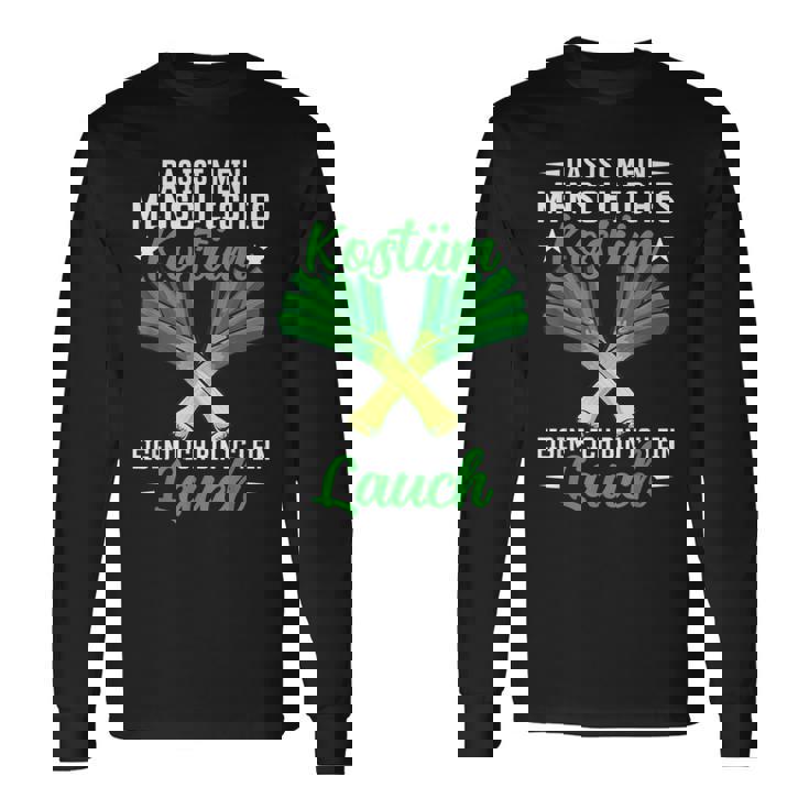 メンズ ネギ コスチューム ジム 風刺 パンパー ニッケルネギ 長袖Tシャツ