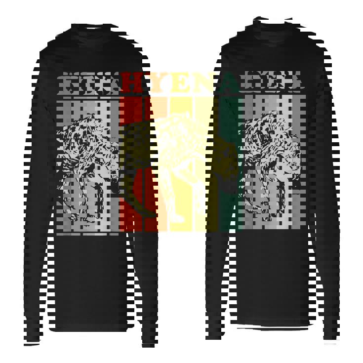 ハイエナ 長袖Tシャツ