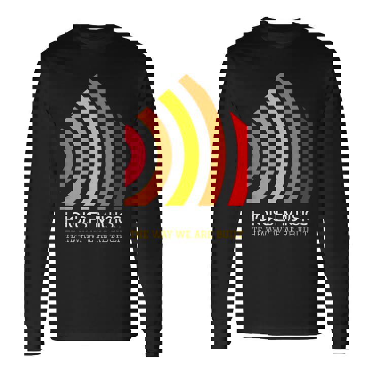 ハウスミュージック ディープファンキーハウス 長袖Tシャツ