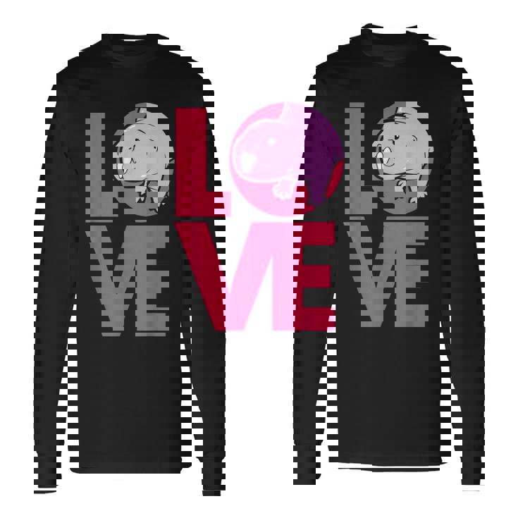 ハダカデバネズミ 長袖Tシャツ