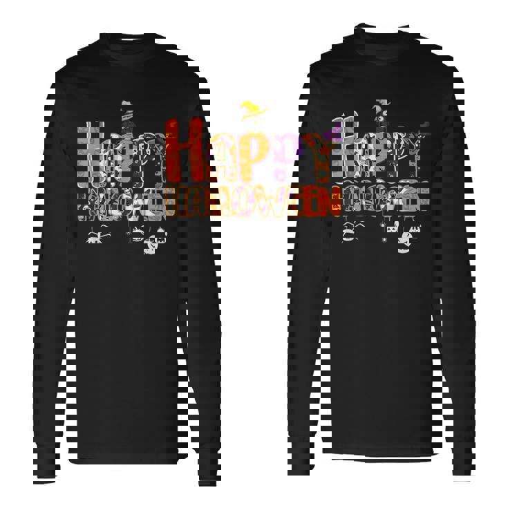 ハッピーハロウィンコスチューム かわいいパンプキン魔女 怖い秋 キッズ 長袖Tシャツ