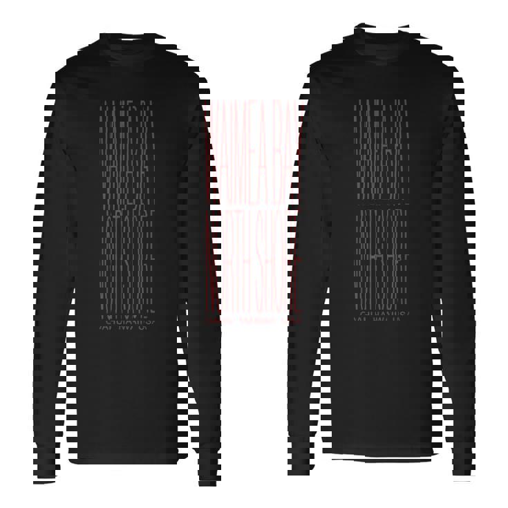 ハワイ ワイメアベイ ノースショア オアフ島 サーフィン 長袖Tシャツ