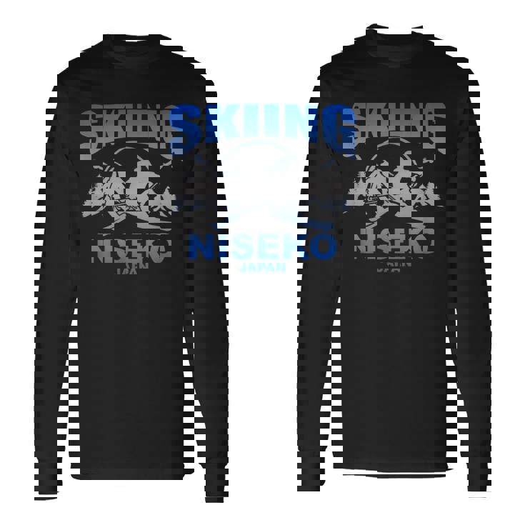 フリーライド スキー ニセコジャパン 長袖Tシャツ