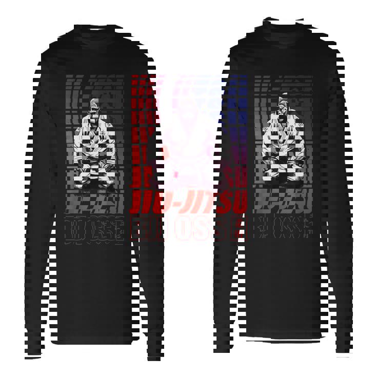 ブラジリアン柔術ゴリラ Bjj ブラジリアン柔術グラップリング 長袖Tシャツ