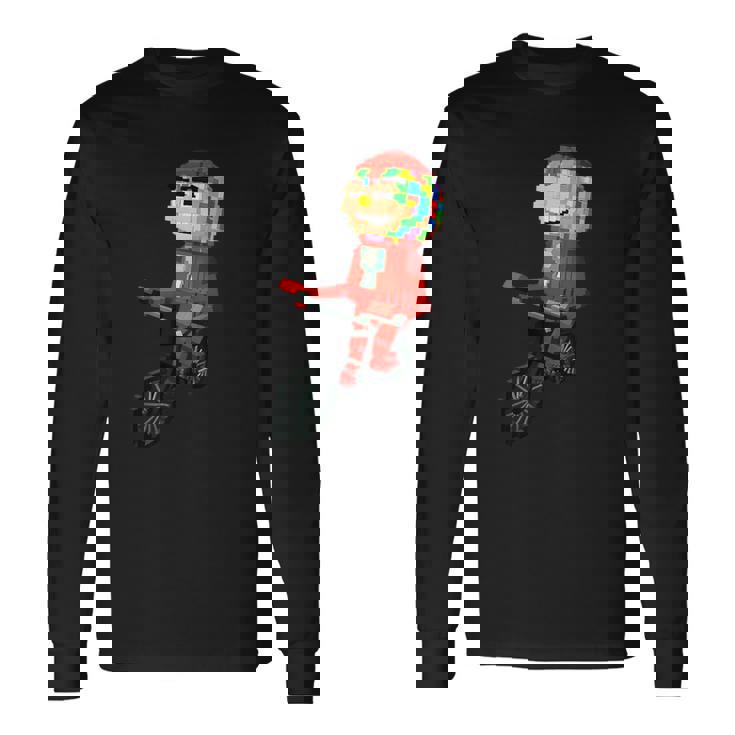 ブレインロットシークレットレア10億個を盗む 長袖Tシャツ