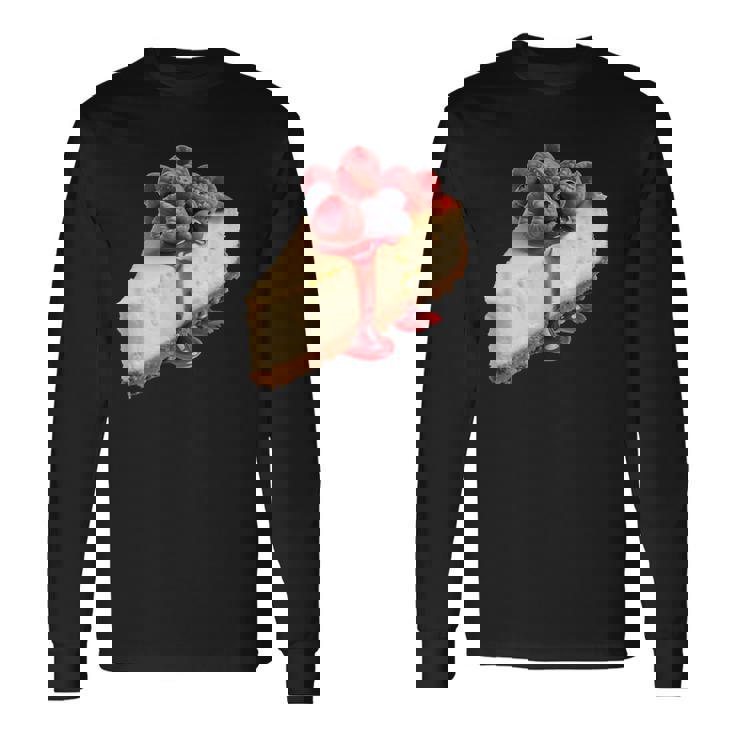 ベリー入りチーズケーキ 長袖Tシャツ