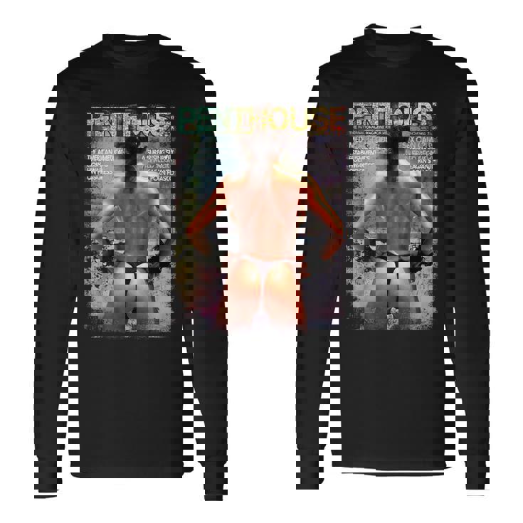 ペントハウスマガジン 1985年11月 Xxx ビキニモデル ビンテージビーチ 長袖Tシャツ