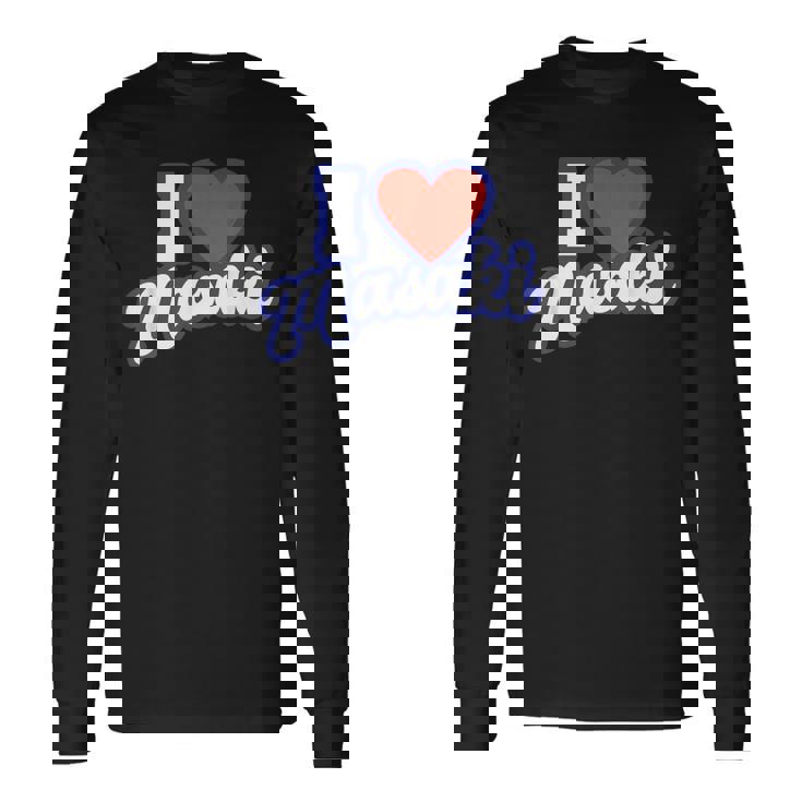 マサキ大好き 長袖Tシャツ