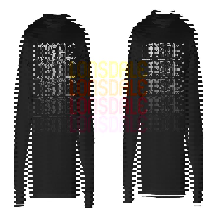 ミネソタ州ロンズデール 長袖Tシャツ