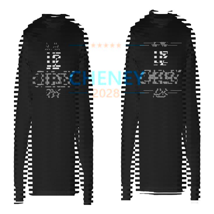 リズ・チェイニー 2028 大統領共和党選挙 '28 長袖Tシャツ