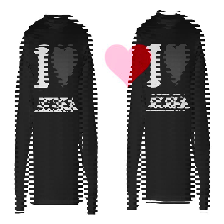 レッドハート 愛あやか 長袖Tシャツ