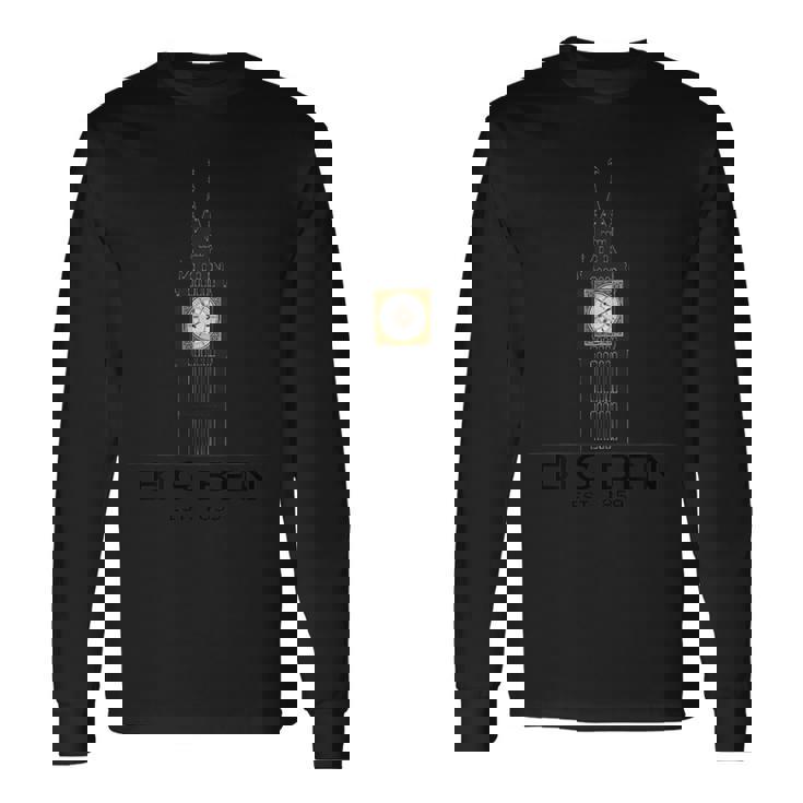 ロンドンのビッグベン 長袖Tシャツ