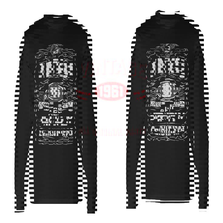 ヴィンテージ 1961 還暦 62歳 1961年生まれ 長袖Tシャツ