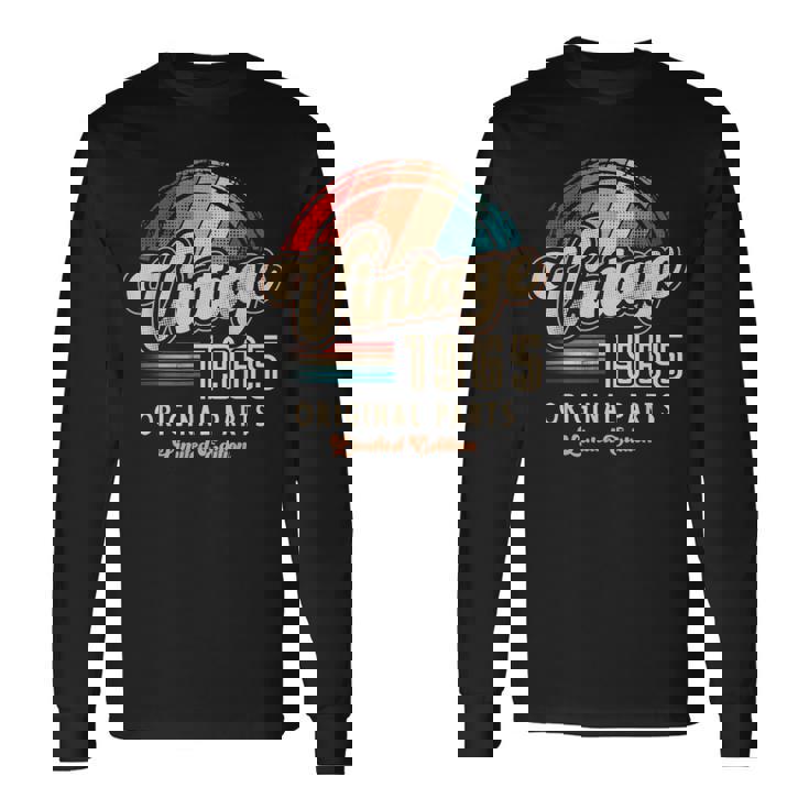 ヴィンテージ 1965 オリジナル・パーツ 限定版 誕生61周年記念 長袖Tシャツ