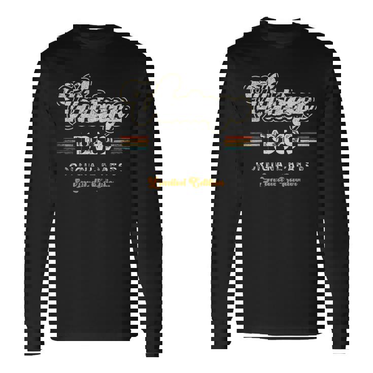 ヴィンテージ 1969 オリジナル・パーツ 限定版 57歳の誕生日 長袖Tシャツ