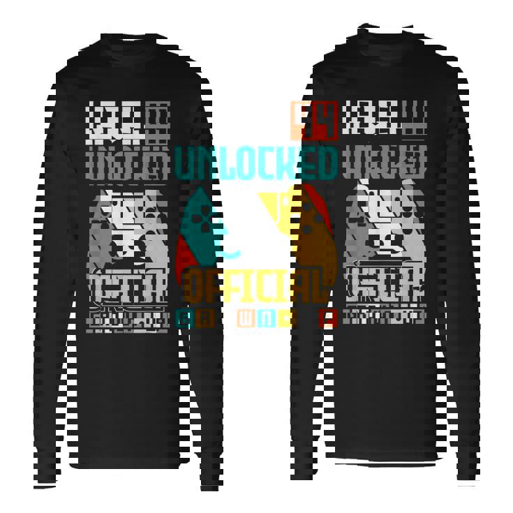 ヴィンテージ 44歳の誕生日 ゲーマー 44歳 ギフト 44歳の誕生日 長袖Tシャツ