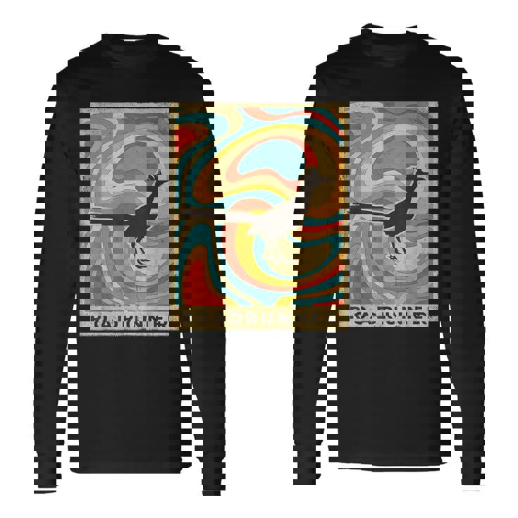 ヴィンテージ ロードランナー ラバー アニマル レトロスタイル 長袖Tシャツ