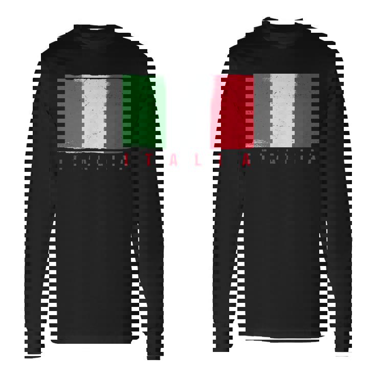 ヴィンテージイタリアンシャツ イタリア国旗 6月2日シャツ イタリア国旗 長袖Tシャツ