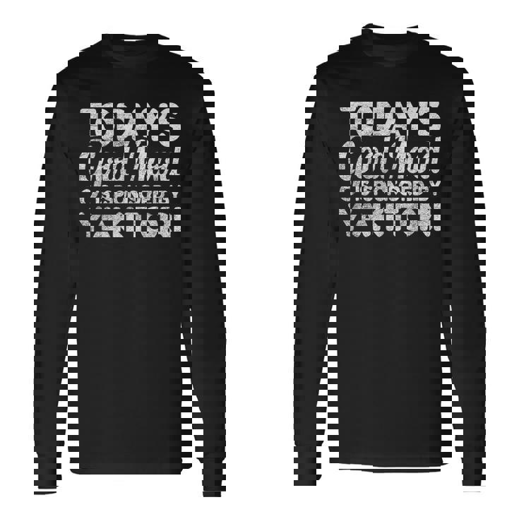 今日の気分は焼き鳥が主催 長袖Tシャツ