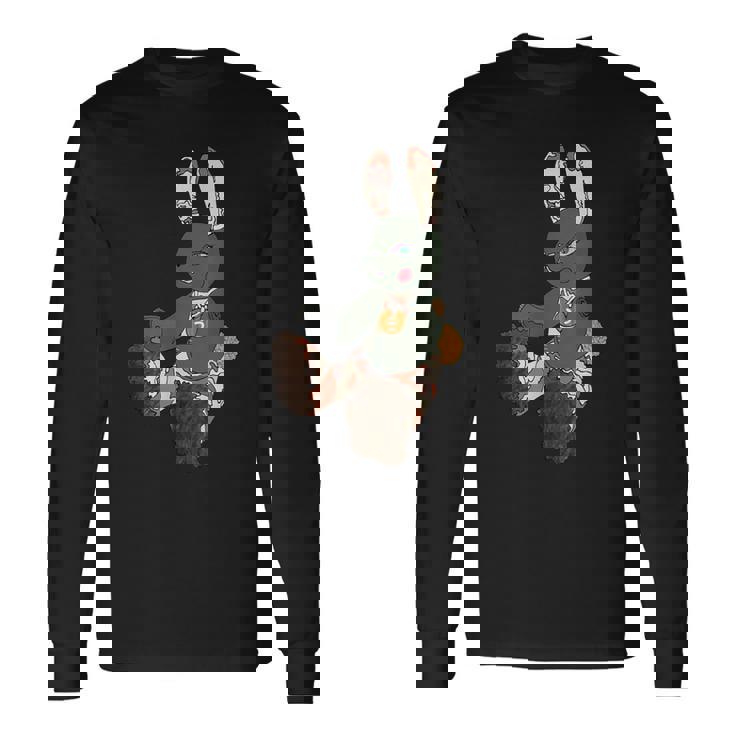 初代うさぎ星人 長袖Tシャツ