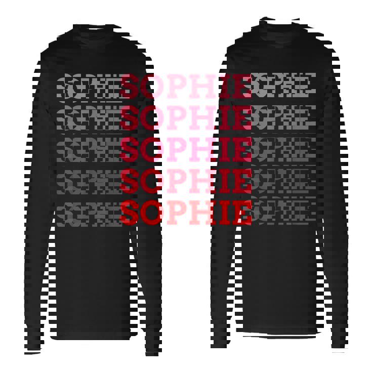 名前入りophie I Loveophie ヴィンテージ 長袖Tシャツ