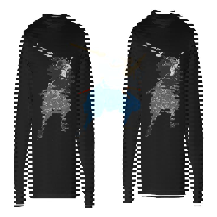 宮本武蔵 武士 武道 長袖Tシャツ