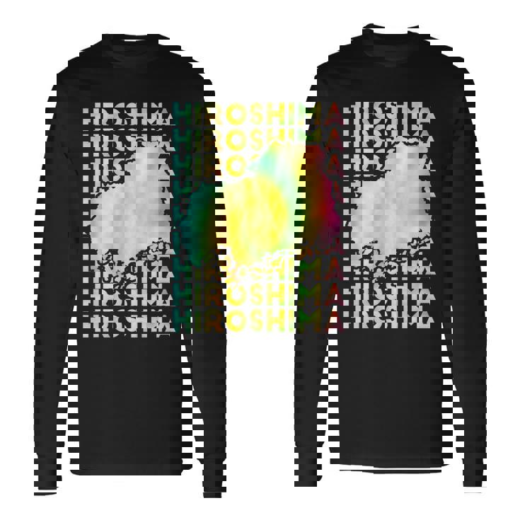 広島 面白tシャツ 広島県 面白いtシャツ 文字入り メンズ おもしろ 面白い 服 オリジナル おもしろグッズ ネタ 長袖Tシャツ