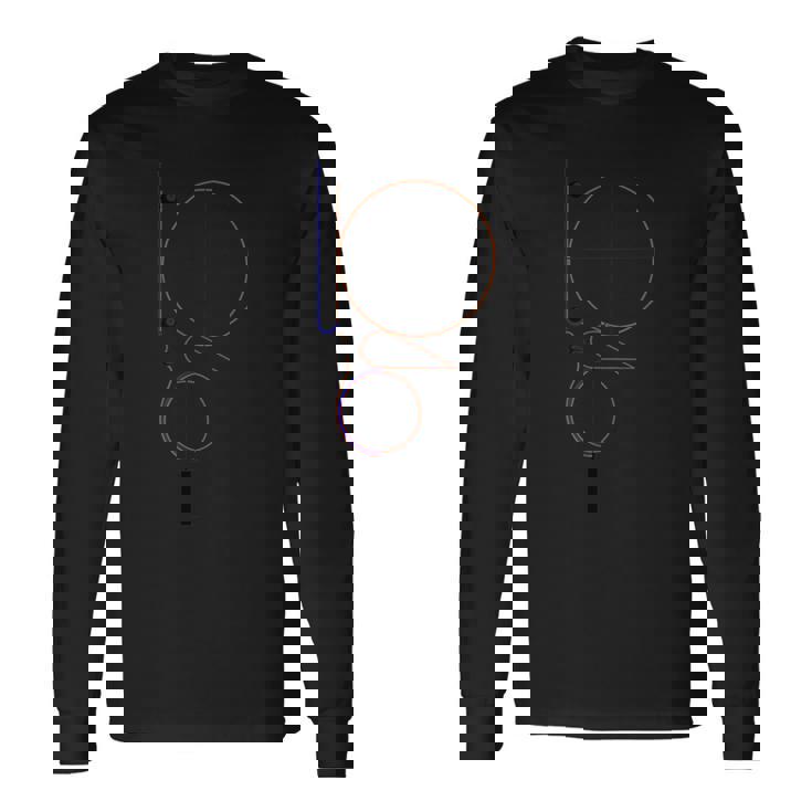 抽象的なヘッドプリントoskarchlemmer 長袖Tシャツ