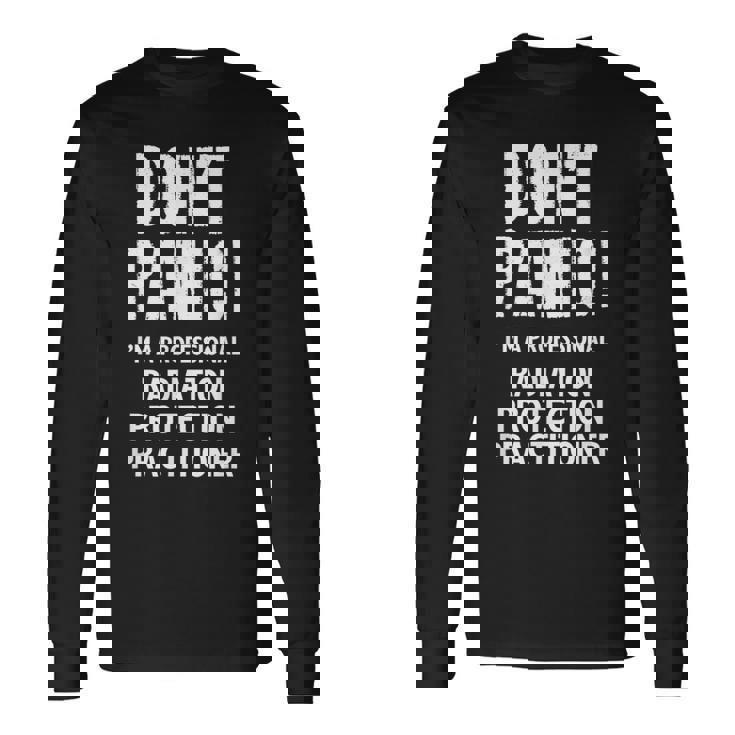 放射線防護士 長袖Tシャツ