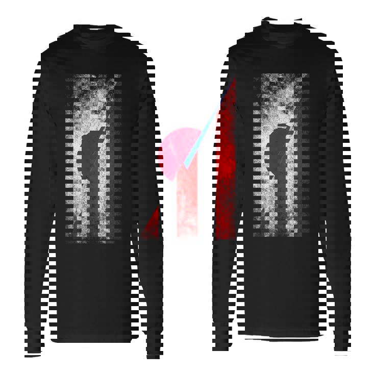 日本&プエルトリコの旗 日本のプエルトリコ。 長袖Tシャツ